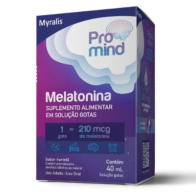 Promind Melatonina Gotas Hortelã 40ml