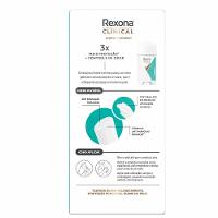 Desodorante Antitranspirante Rexona Clinical Creme Invisível Refresh 58g - 3