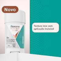 Desodorante Antitranspirante Rexona Clinical Creme Invisível Refresh 58g - 5