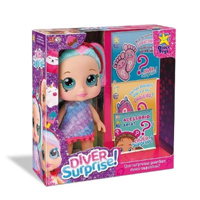 Boneca Diver Surprise Divertoys