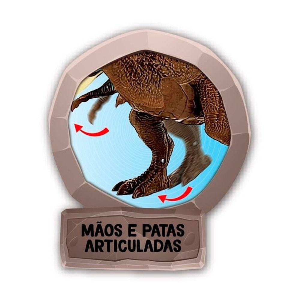 Dino Attack Mordida do Dinossauro Com Som Multikids - 5