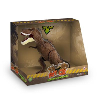 Dino Attack Mordida do Dinossauro Com Som Multikids