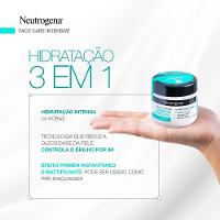 Neutrogena Face Care Intensive Hidratante Matte 3 em 1 100g - 2