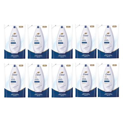 Kit 10 Sabonete Líquido Dove Nutrição Profunda Refil 200ml cada
