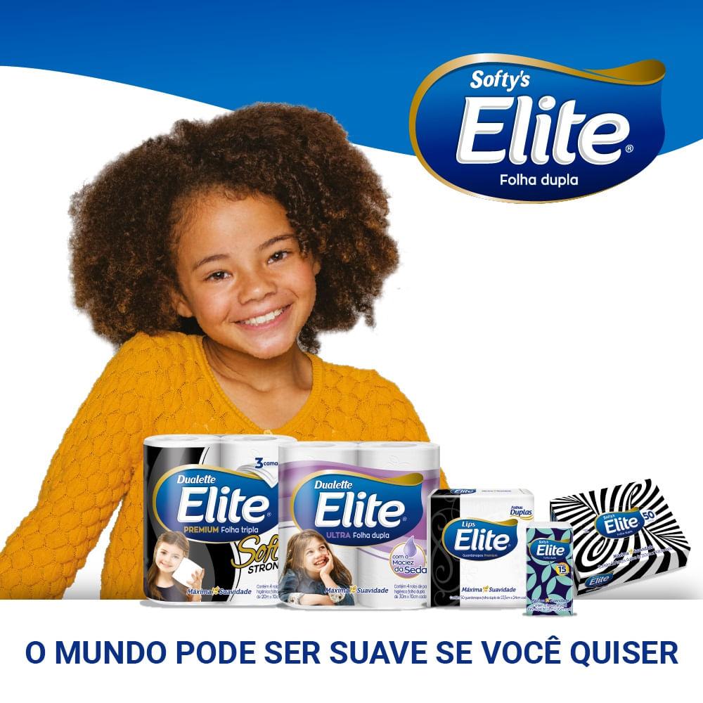 Lenço de Papel Softys Elite Folha Dupla com 50 unidades - 1