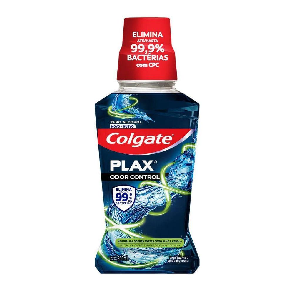 Enxaguante Bucal Colgate Plax Odor Control Sem Álcool 250ml - 1