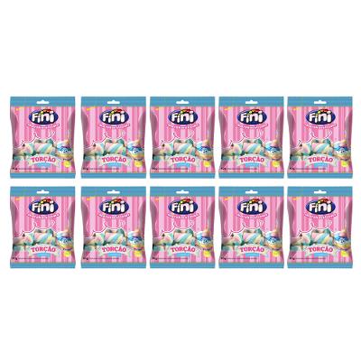 Kit 10 Bala Fini Marshmallow Torção 60g