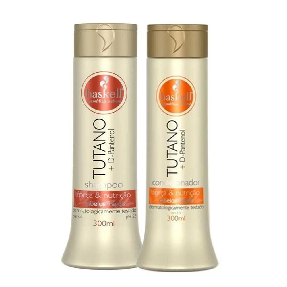 Kit Shampoo e Condicionador Haskell Tutano 300ml - 1