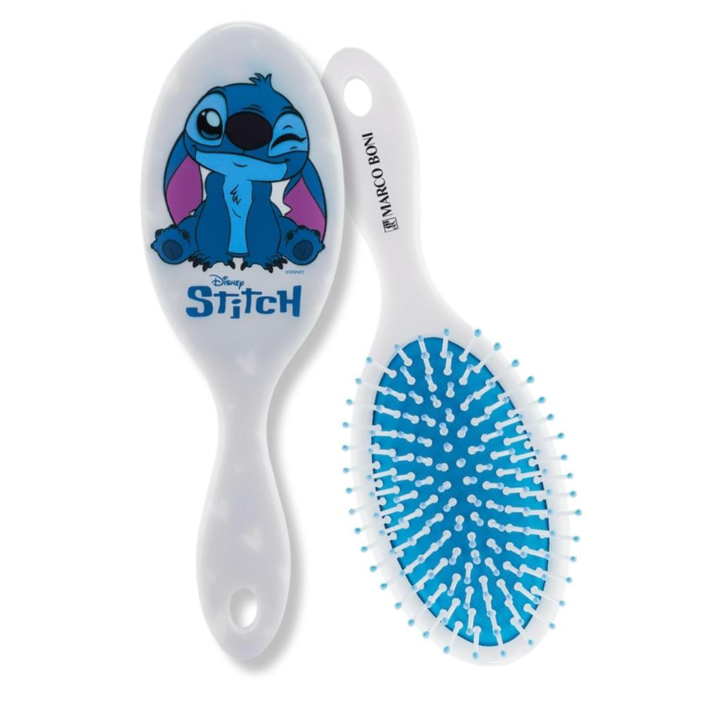 Escova de Cabelo Oval Grande Disney Stitch Marco Boni Sortido - 1 Unidade - 1