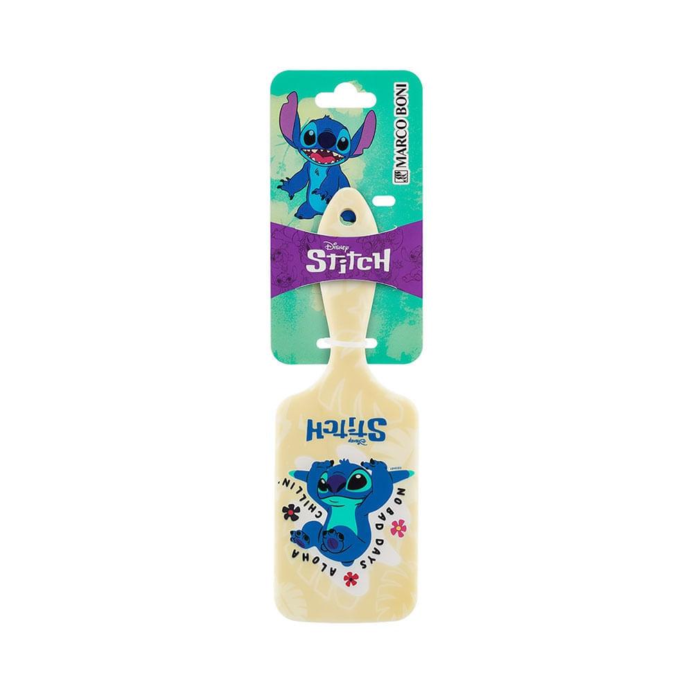 Escova de Cabelo Raquete Disney Stitch Marco Boni Média Sortido - 1 Unidade - 8