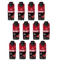 Kit com 12 Piracanjuba Whey Sabor Frutas Vermelhas 250ml - 1