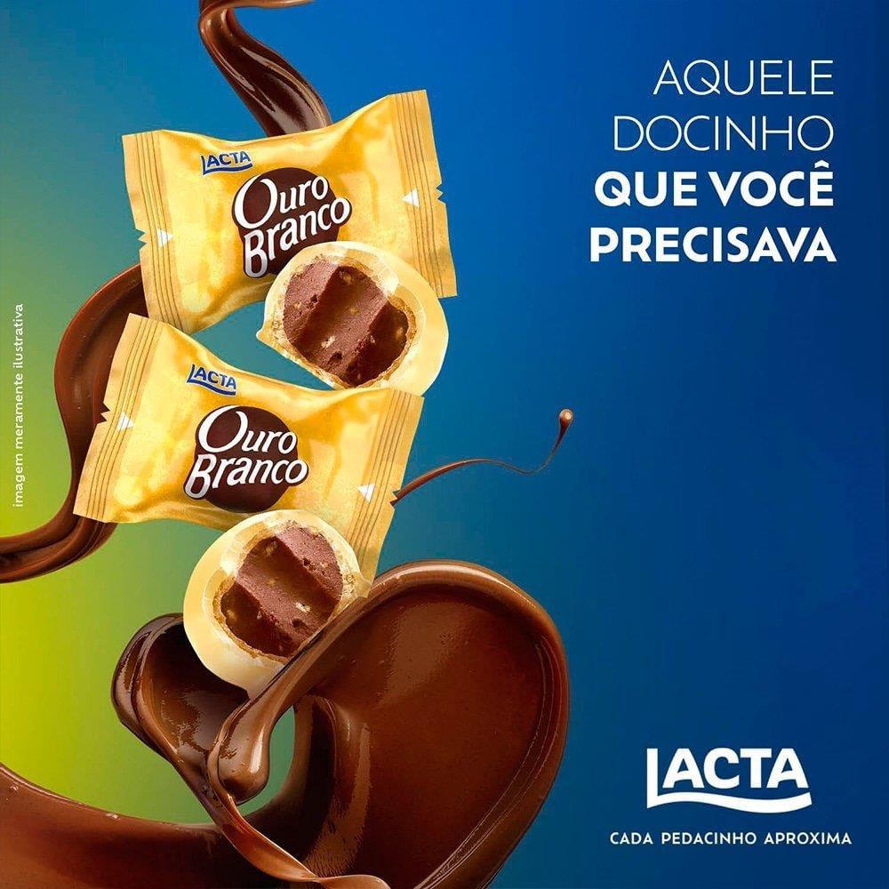Pacote Bombom Ouro Branco Lacta 1 Kg - 2