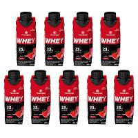 Kit 9 Piracanjuba Whey Sabor Frutas Vermelhas 250ml cada - 1