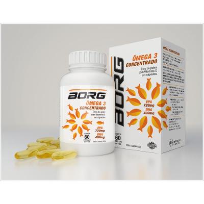 Borg Ômega 3 Concentrado 60 Cápsulas