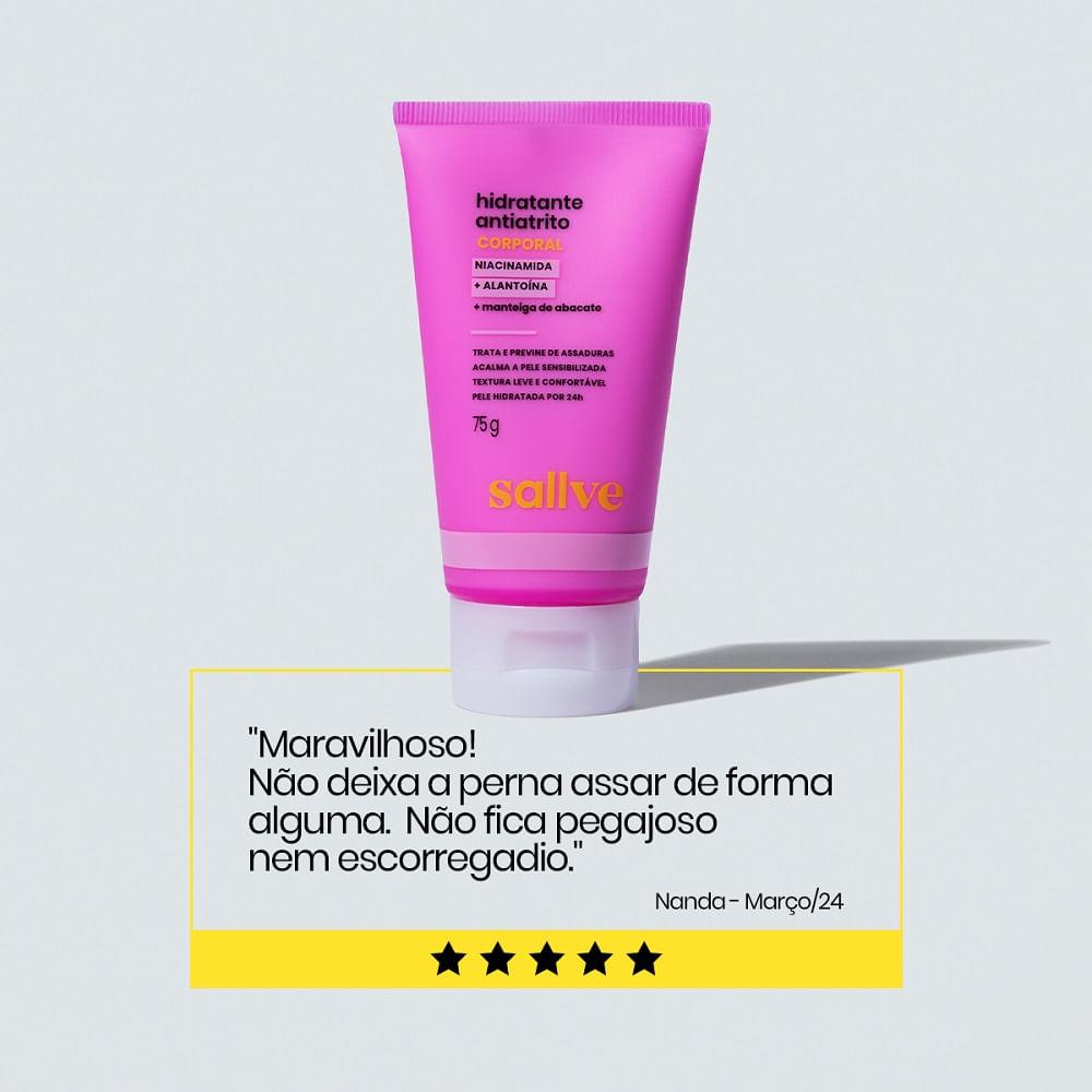 Hidratante Corporal Antiatrito Sallve Com Niacinamida 150g - 7
