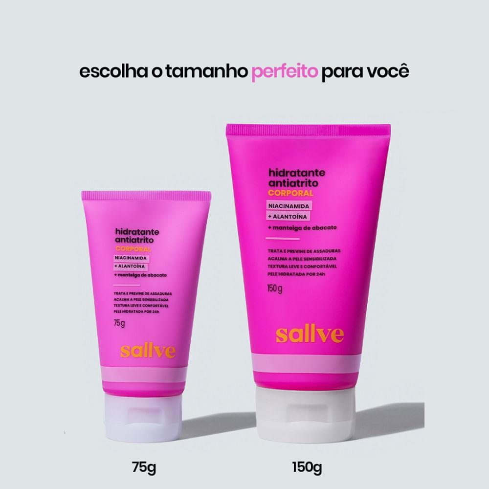 Hidratante Corporal Antiatrito Sallve Com Niacinamida 150g - 8