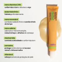 Gel Sérum Antioxidante Hidratante Facial Sallve Com Nano Vitamina C 10% 40g