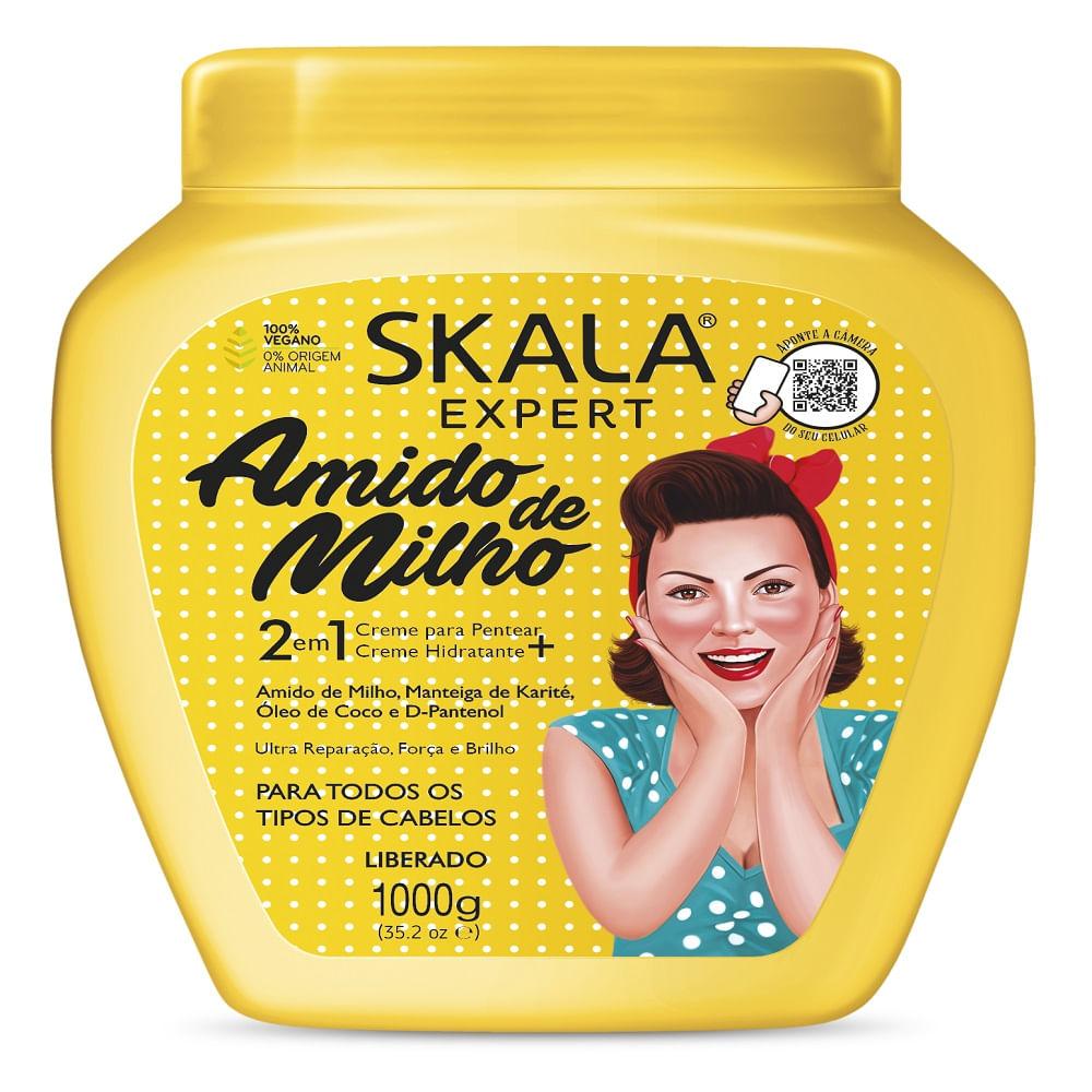 Creme de Tratamento Skala Amido de Milho 1kg - 1