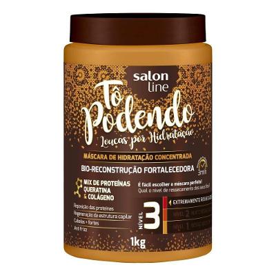 Máscara Capilar Salon Line Tô Podendo Bio Reconstrução Fortalecedora 1Kg