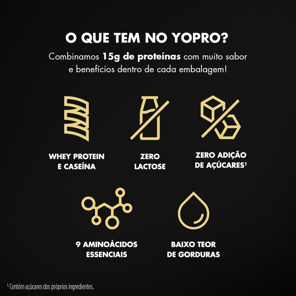 Bebida Láctea UHT Yopro Baunilha 15g de Proteínas 250ml - 7