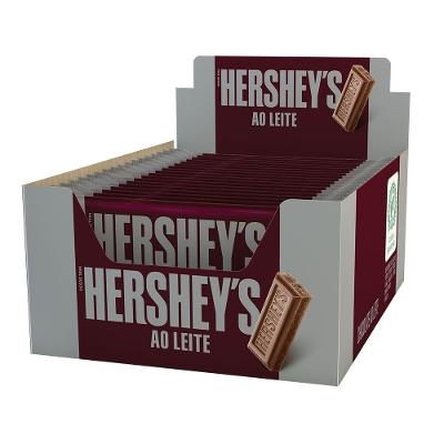 Kit 18 Chocolate Hersheys Ao Leite 82g Cada