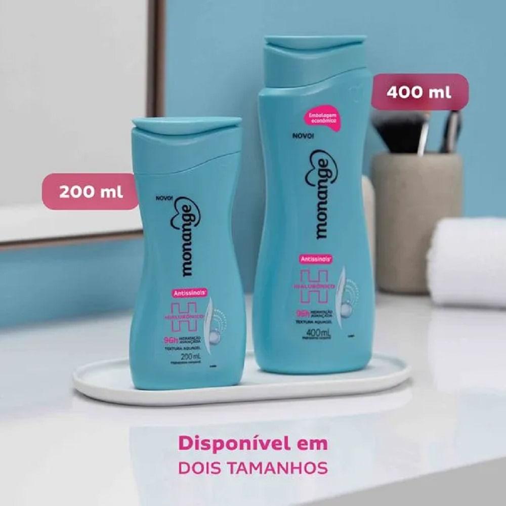 Loção Hidratante Corporal Monange Antissinais Com Ácido Hialurônico 200ml - 6