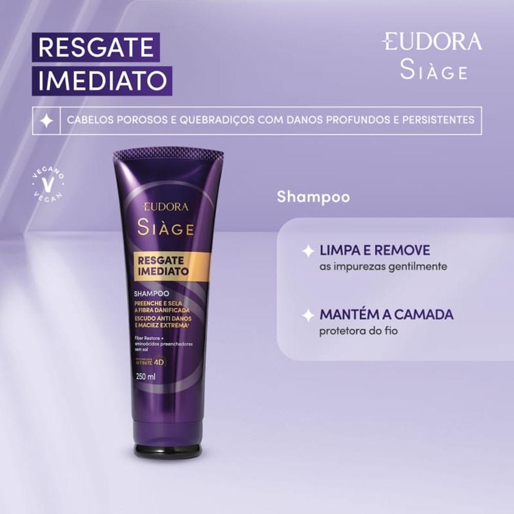 Shampoo Siàge Resgate Imediato 250ml - 3