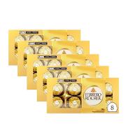 Kit 5 Bombom Ferrero Rocher 8 Unidades Cada - 1