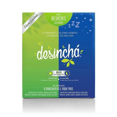 Chá Desinchá Misto Dia e Noite 60 Sachês
