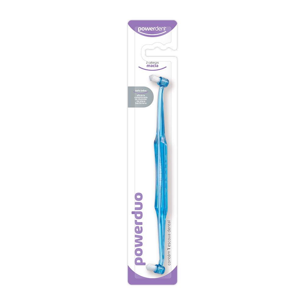 Escova Dental Intertufo Powerdent 2 Tufos Macia - 1