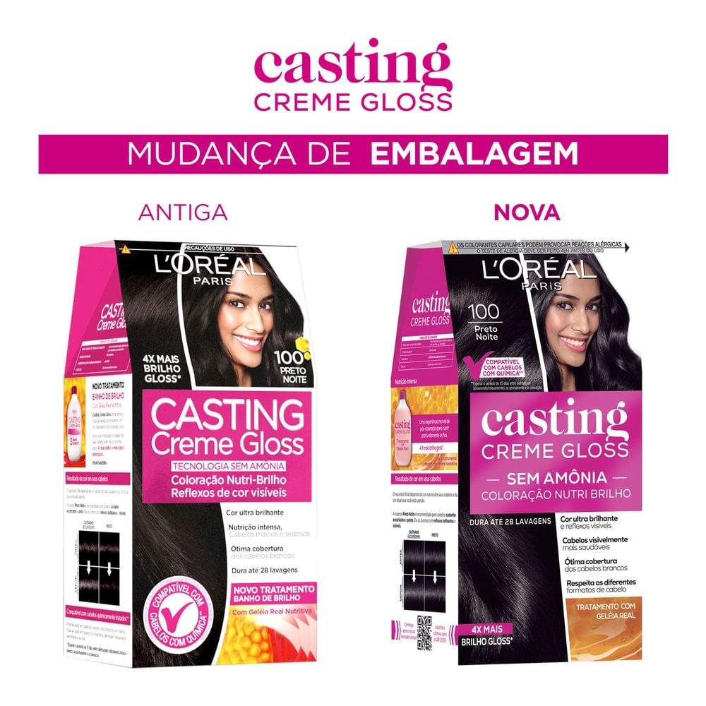 Tintura Casting Gloss 100 Preto Noite. - 2