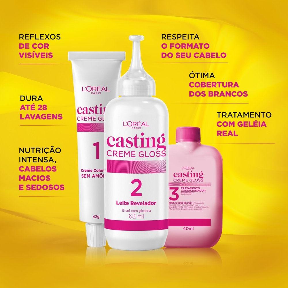 Tintura Casting Gloss 100 Preto Noite. - 7