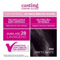Tintura Casting Gloss 100 Preto Noite.