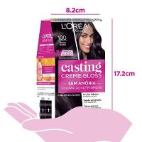 Tintura Casting Gloss 100 Preto Noite. - 8