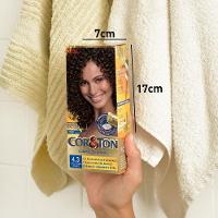 Tintura Creme Cor&ton 4.3 Castanho Médio Dourado - 7