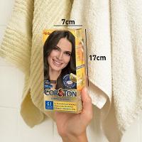 Tintura Creme Cor&Ton 6.1 Louro Escuro Acinzentado - 7