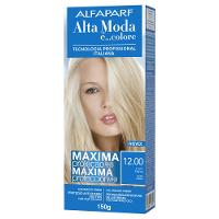 Tintura Capilar Alta Moda Especial 12.00 Louro Platina com Óleo de Coco - 1