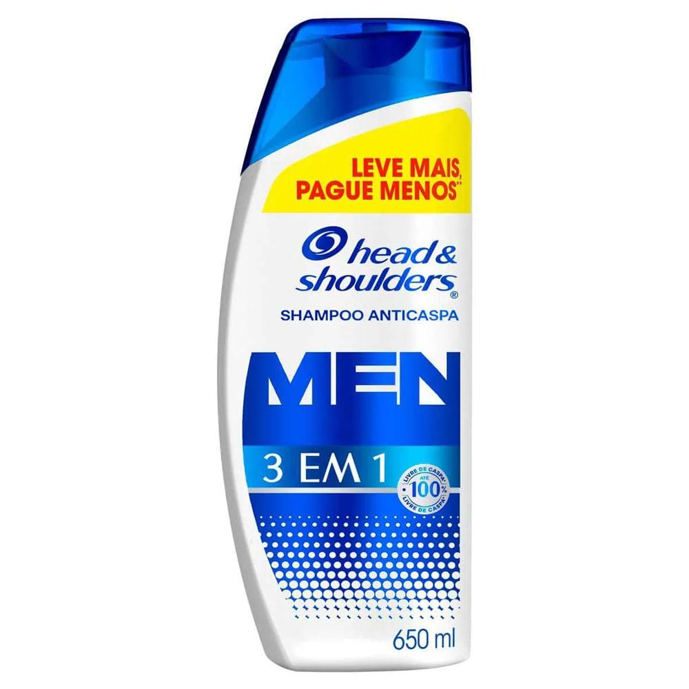 Shampoo Head e Shoulders Men Limpeza Eficaz 650ml - 1