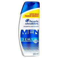 Shampoo Head e Shoulders Men Limpeza Eficaz 650ml - 1
