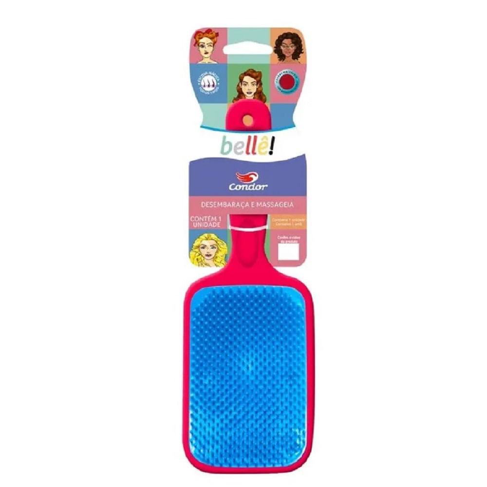 Escova De Cabelo Condor Raquete Bellê 9728 - 1