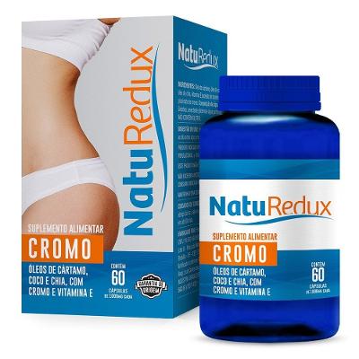 Suplemento Alimentar Cromo NatuRedux 60 Cápsulas
