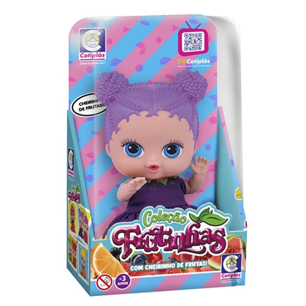 Boneca Cotiplás Frutinha Uva - 1