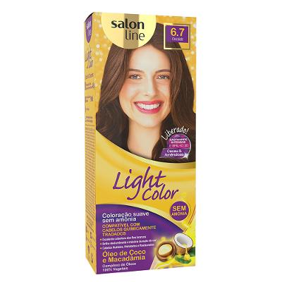 Tintura Capilar Salon Line Light Color 6.7 Chocolate