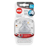 Bico Mamadeira Nuk Silicone First Choice Advanced Média Consistência S2 - 1