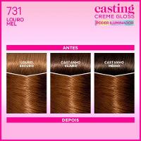 Tintura Capilar Casting Creme Gloss 731 Louro Mel - 3