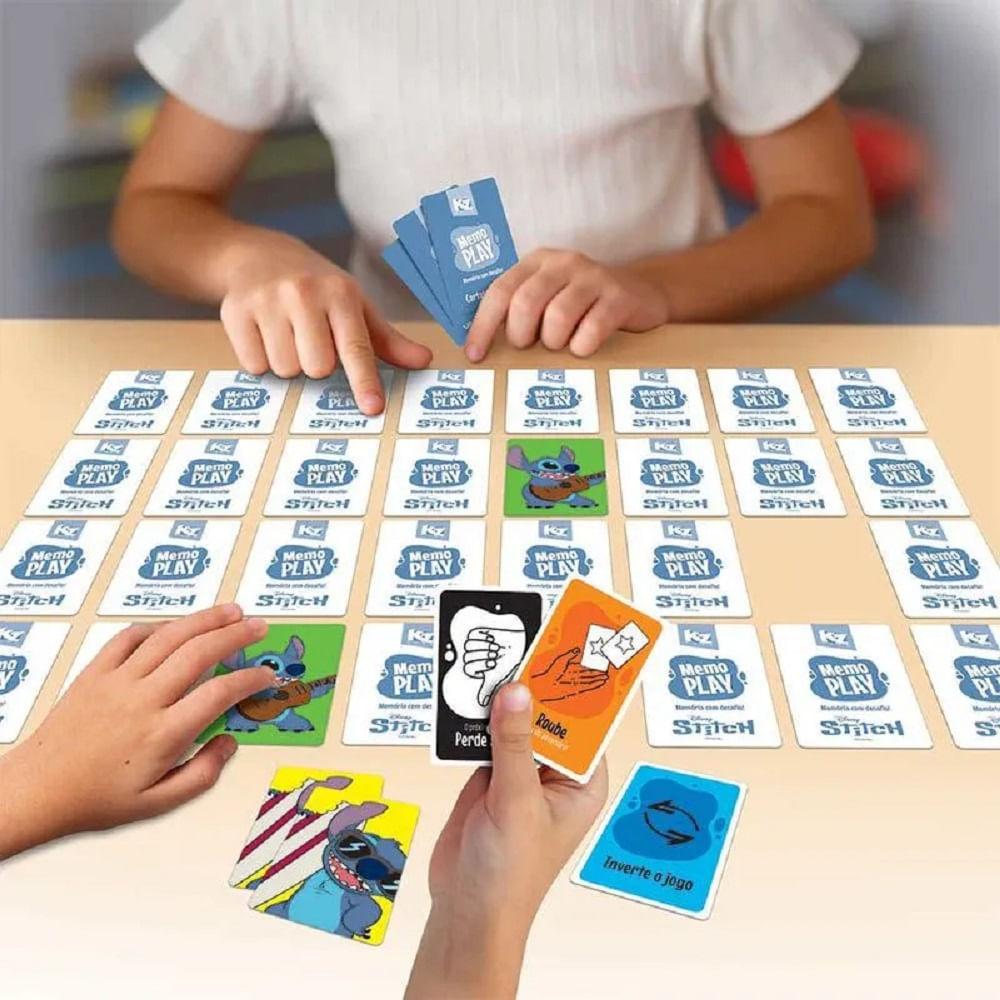 Brinquedo Jogo da Memória Play Lilo & Stitch Elka - 2