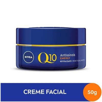Creme Facial Nivea Antissinais Noite Q10 Energy 50g