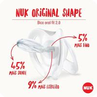 Chupeta NUK Star 6+ meses Silicone Boy - 1 Unidade - 3