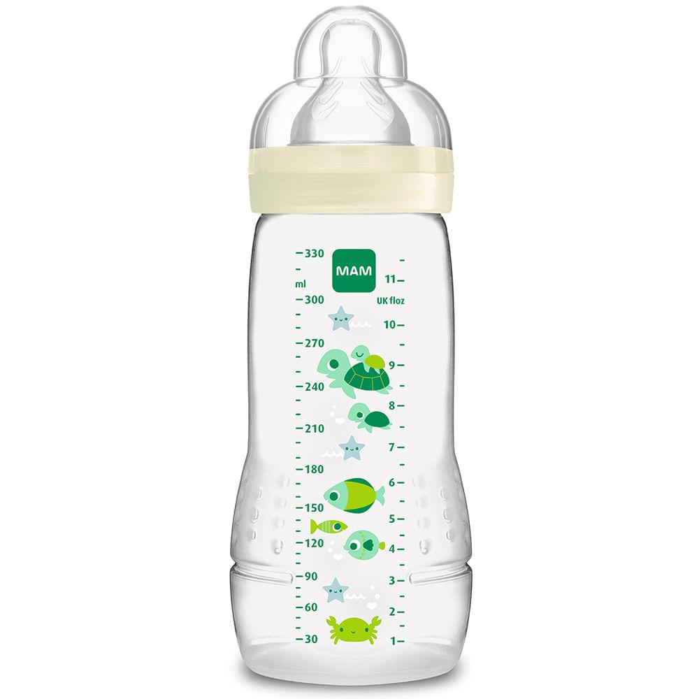 Mamadeira Mam Fashion Bottle Neutra 330ml - 1
