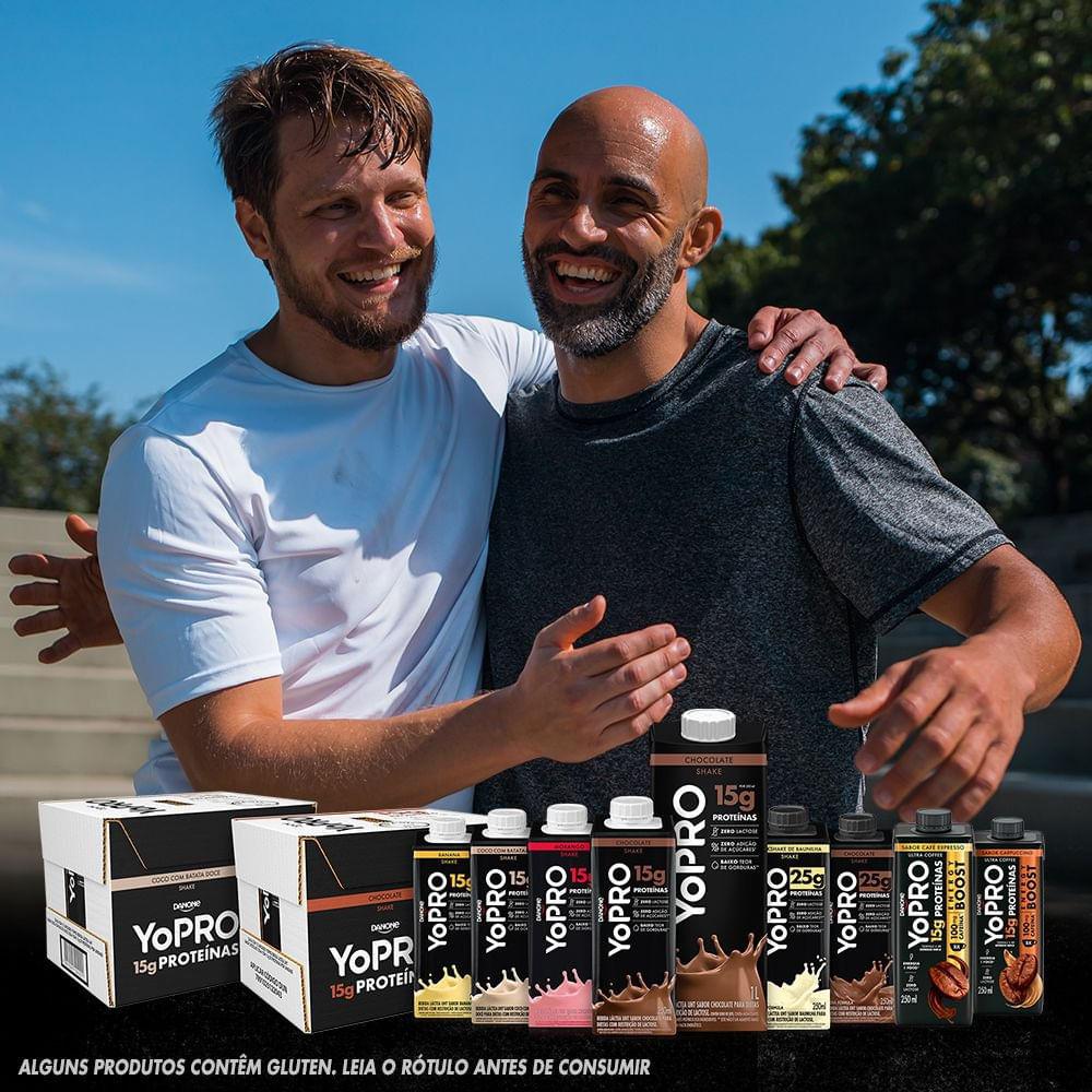 YoPRO Bebida Láctea UHT Sabor Chocolate 15g de proteínas 250ml - 8